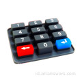 Keyboard karet keypad silikon etsa laser backlit kustom